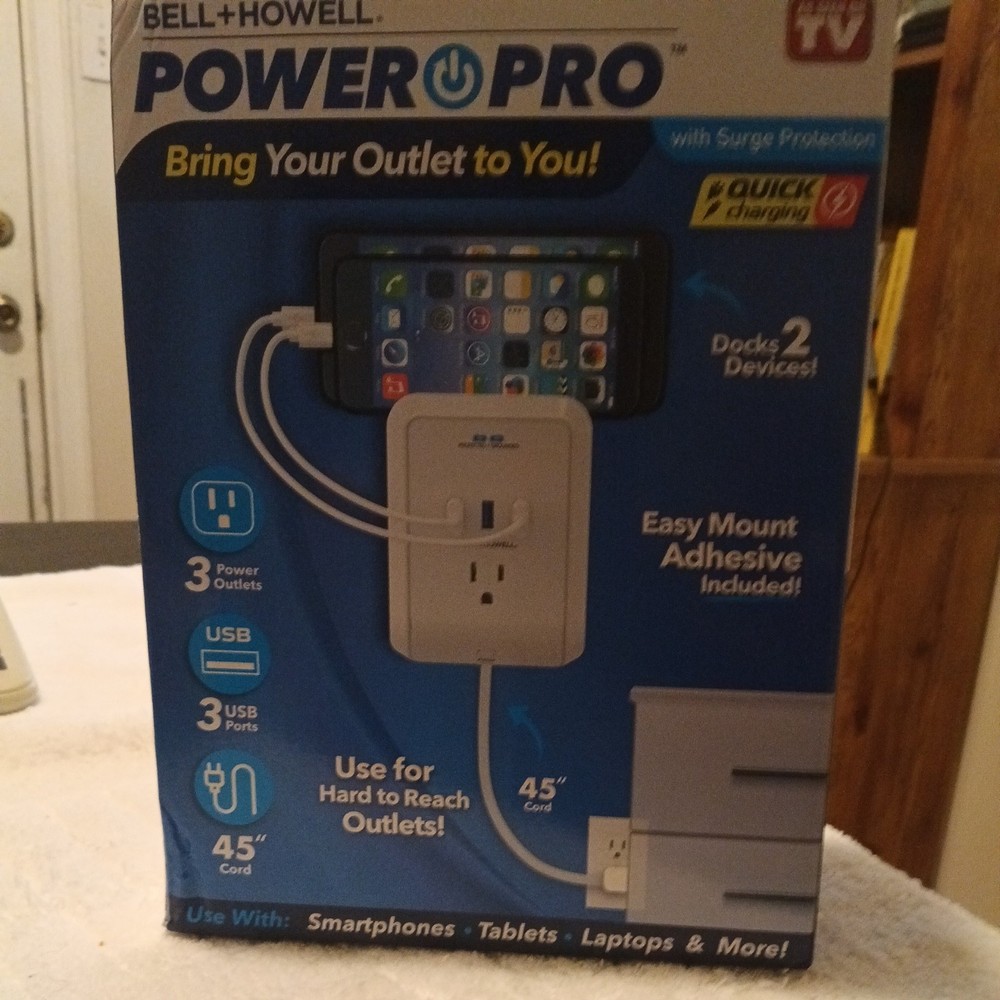 Bell Howell Power Pro As Seen On Tv Change 6 Devices At Once