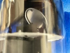 TWO GE 6CA7 EL34 Tubes /Amplitrex 👍/ STRONG PLATE CURRENTS / OO Disc Getter ’83