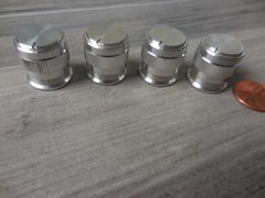 Vintage Lafayette lr-5555 3030 Receiver Bass/Mid/Treble control Knobs