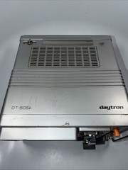 Daytron DT-505A Vintage 1984 Portable TV Power + Cable Tested Broken Antenna HTF