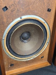 RESTORED! MINT! KLH Model Six 6 Speakers VTG Recapped Refinished New Grills