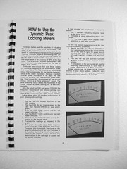 ONE BRAND NEW COPY OF MCINTOSH MC2105 STEREO POWER AMPLIFIER OWNER’S MANUAL