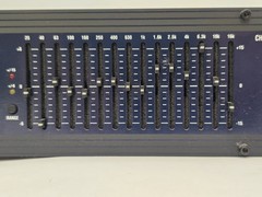 dbx 1215 DBX1215V Dual-Channel 15-Band Graphic Equalizer Vintage Audio