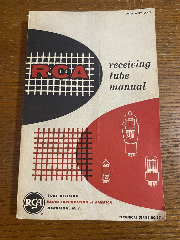 1950s RCA Receiving Tube Manual RC-17