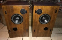 Super Rare Pair Of Petras LoudSpeakers Both Look And Sound Great !