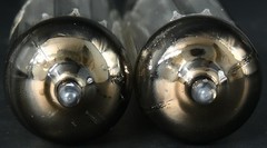 Philips EZ81/ 6CA4 Top Ring Getter Made in Holland Amplitrex Tested Qty 2 Pcs