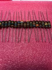 Vintage Carbon Composition Resistors Lot 1W-2W