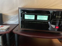 McIntosh MC2002 Stereo Power Amplifier With Manual/ Original Box