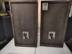 OHM Electrodynamic Model E speakers, one pair