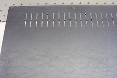 H H Scott 357 Receiver Metal Case & Mounting Screws. Tested Parting Out 357
