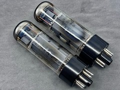 (2) Sovtek EL34WXT 6CA7 Power Tubes Ring Getters Tested TV-7B/U