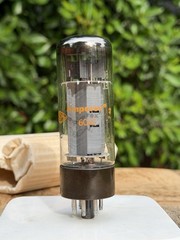 1 Mullard by Amperex Gt Britain EL34 6CA7 Tube Blackburn OO TV7 TESTED STRONG 43
