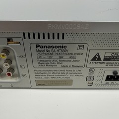 PANASONIC SA-HT830V 4 Head Hi-Fi 5 DVD VHS Combo VCR Works With Remote TESTED