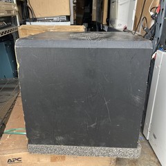 Velodyne Servo F-1500-B 15 inch Powered Subwoofer Power On – Driver Moving