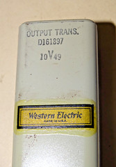 Western Electric Type D161897 Output Transformer, 178D, Good