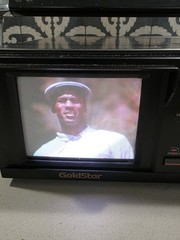 Vintage 1988 Goldstar/LG Viewmax GVT-9100M Portable VCR 5” Color Monitor WORKS