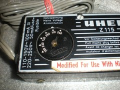 UNTESTED Vintage UHER Z115 Reel to Reel Power Supply