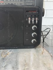 GE SUPERADIO VTG General Electric Long-Range AM/FM Super Radio 7-2887A Tested