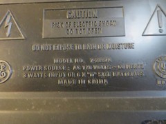 Vintage General Electric 7-2887A Portable AM-FM Radio Long Range Tested