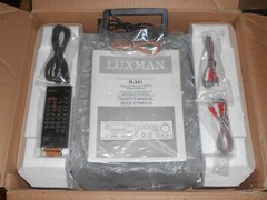 NEW LUXMAN Synthesized FM AM Stereo Receiver Amp R-341 NOS! OPEN BOX! COMPLETE!