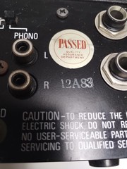 Realistic 35 Watt Solid State P.A. Amplifier Model 32-2027 Works For 2 Mics!