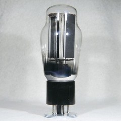 RCA 5U4G Hanging Filament Bottom Getter Smooth Black Plate USA 1942