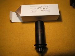 RCA 6L6 Metal Vacuum Output Tube Tested good on Hickok 580A & B&K 707