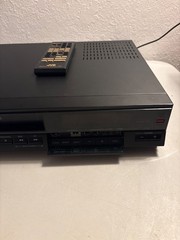 FOR PARTS/REPAIR JVC HR-D170U VHS VCR & ORIGINAL PQ10544 REMOTE CONTROL