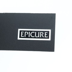 Epicure logo badge Sticker Decal waterproof 39mm(1.54″) X 13mm(0.51″)