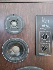 Vintage Infinity SM 120 Studio Monitor Floor Standing Speakers-AMAZING CONDITION