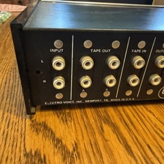 ELECTRO VOICE EV Equalizer INTERFACE A stereo speaker Equalizer