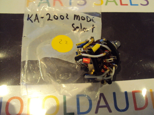 Kenwood KA-2002 Original Mode Select Switch. Tuner/AUX/ETC. Parting Out KA-2002
