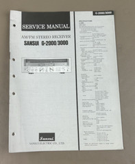 Sansui G-2000/3000 Receiver Service Manual D-660