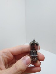 Matched Pair of Amperex 6DJ8 ECC88 Code GA2 TV-7 Tested VACUUM TUBE D-Getter