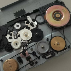 100 Pcs Recorder Rubber Belts Cassette Recorder Repair Maintenance Mix Flat Cass