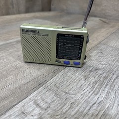 Bell & Howell MW.SW1-7 9 Band World Receiver Radio Portable AM/FM/TV/MW/SW Works