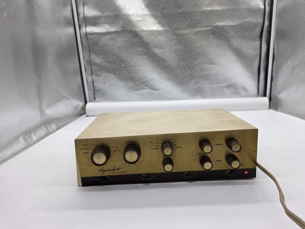 Dynaco Dynakit PAS-2 Stereophonic Tube Preamplifier PreAmp Mostly Working Parts