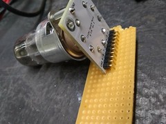 *LOT OF 2* 9 Pin Tube Board Belton Micalex Right Angle Tube Socket DIY PCB