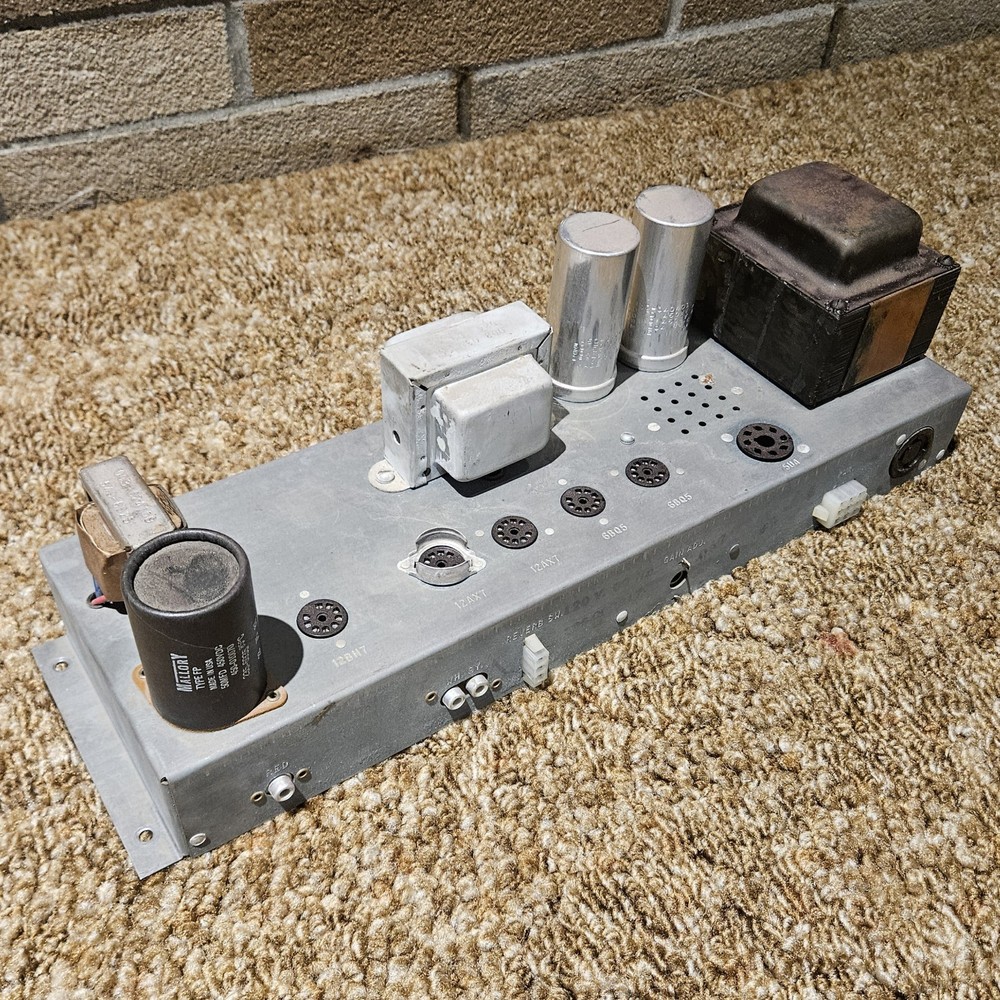1970 Hammond AO-43 Tube Amp Chassis EL84 Marshall Mods