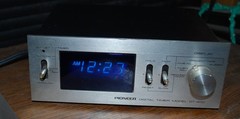 Pioneer DT-400 Digital Timer Vintage Japan Blue Display DT400