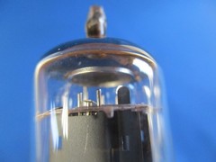 Ei Yugoslavia 12AU7 ECC82 Vacuum Tube Long Smooth Gray Plate NOS TV-7 Tested