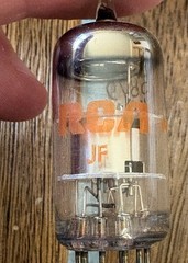 5 pieces matching RCA New Old Stock 5879 Vacuum Tube In Box