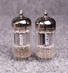 (2) Siemens (Telefunken Brand) 12AX7/ECC83 Tubes ~ MATCHED PAIR ~ Test As NOS!