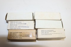 QTY 6 – MIL SPEC – 5814A – VACUUM TUBES – AMPLITREX TESTED – MIXED – VG-GD