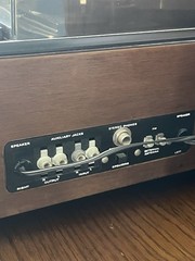 Vintage GE General Electric Stereo Console Turntable AM/FM Radio With Speakers