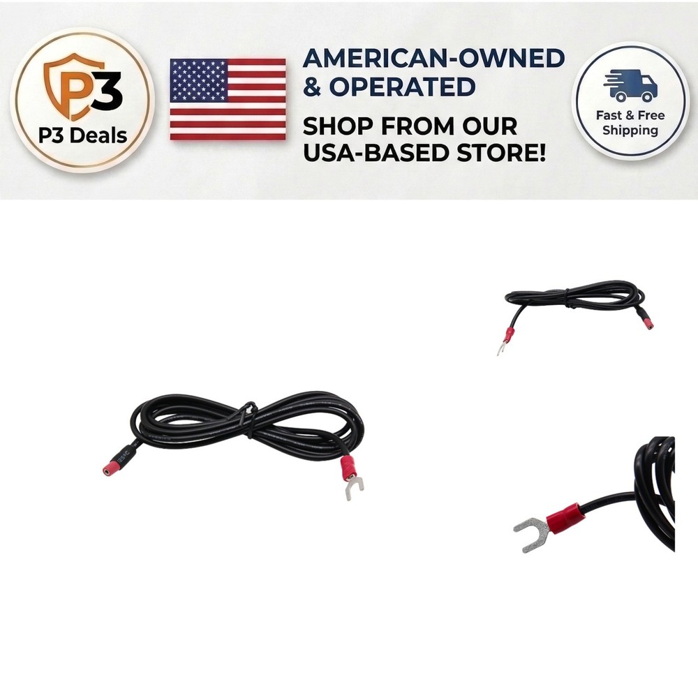Plug-in Ground Wire for Technics Turntables – Fits SL-BD10, BD35 & More