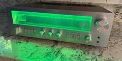 CONCEPT 2.5 Vintage 70’s AM/FM Stereo Receiver w/Wood Case Japan Serviced w/LEDs