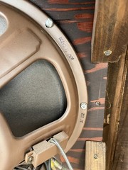 Vintage Jensen Type H Coaxial Loudspeaker In Imperial Reproducer Antique Hi-fi