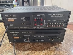 SAE II TWO C3A & T3U VINTAGE INTEGRATED STEREO AMPLIFIER – Receiver + TESTED…