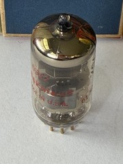 AMPEREX NEW YORK / BECKMAN GOLD PIN 6922 TUBE CODES 7L5/*0L & 61-52 TV7 TEST